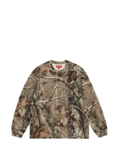 Supreme camo box T-shirt - Brown