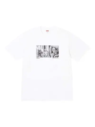 Supreme cartoon-print T-shirt - White