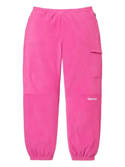 Supreme polartec track pants - Pink