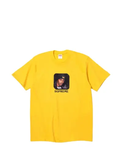 Supreme x Wu-Tang Clan RZA printed T-shirt - Yellow