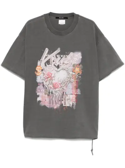 Ksubi Sketch Ekcess T-shirt - Grey