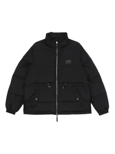 Ksubi cinched puffer jacket - Black