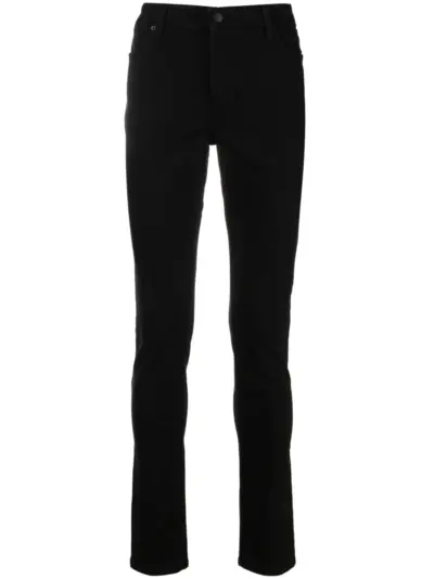 Ksubi logo-patch skinny jeans - Black