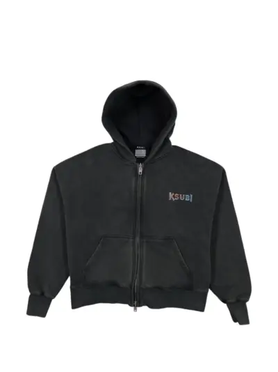 Ksubi snake zip hoodie - Black