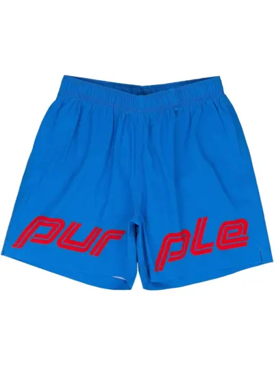 Purple Brand All Round "Diretoire Blue" shorts