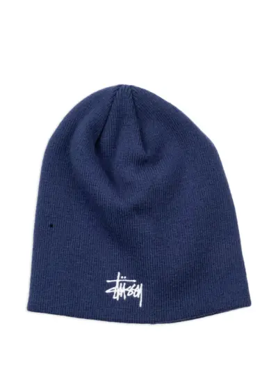 Stüssy Basic Skullcap beanie hat - Blue