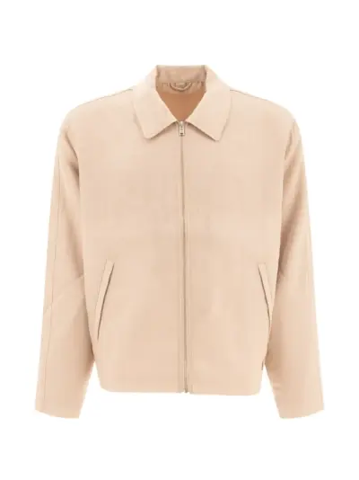 Stüssy Club zip-up jacket - Neutrals