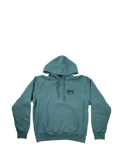 Stüssy drawstring hoodie - Green