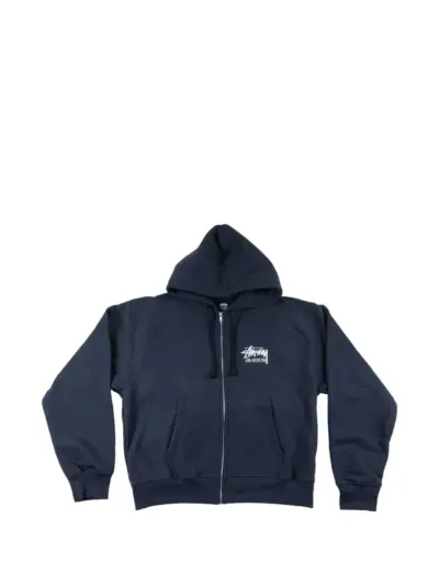 Stüssy zipped hoodie - Blue