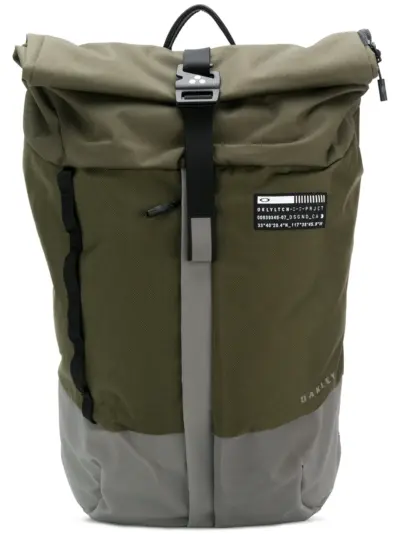 Oakley roll top backpack - 86V GREEN